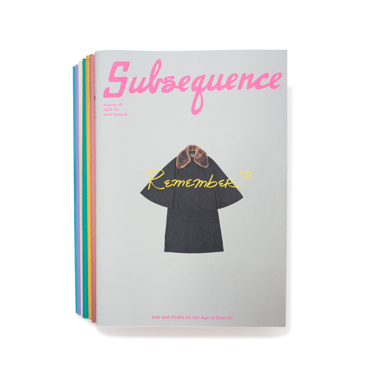 クラフトとマガジンの間に。　雑誌『Subsequence』のものづくりを解く。